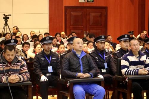 被告人张天明。图片来源：湖南省双牌县人民法院网站